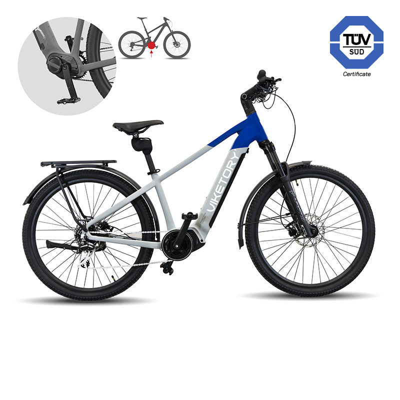 VENTIX +Plus ebike URBAN Gris/azul - RuedaQrueda