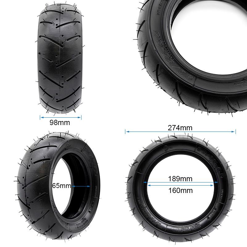 Neumático Tubeless 90/65-6,5