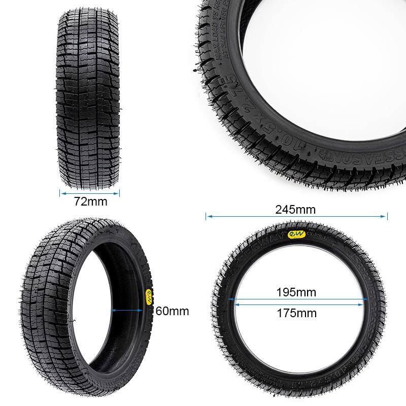 Neumático Tubeless Offroad 10,5X2,75-7 [Ewheel]