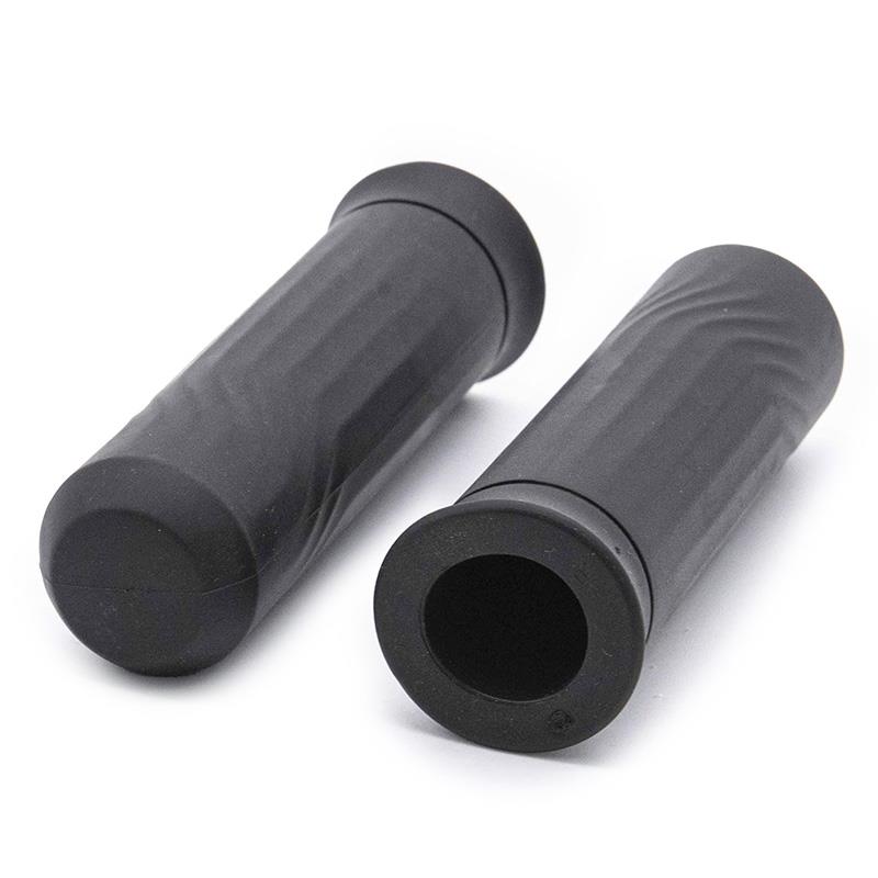 Puños de silicona negros para NIU - 2uds