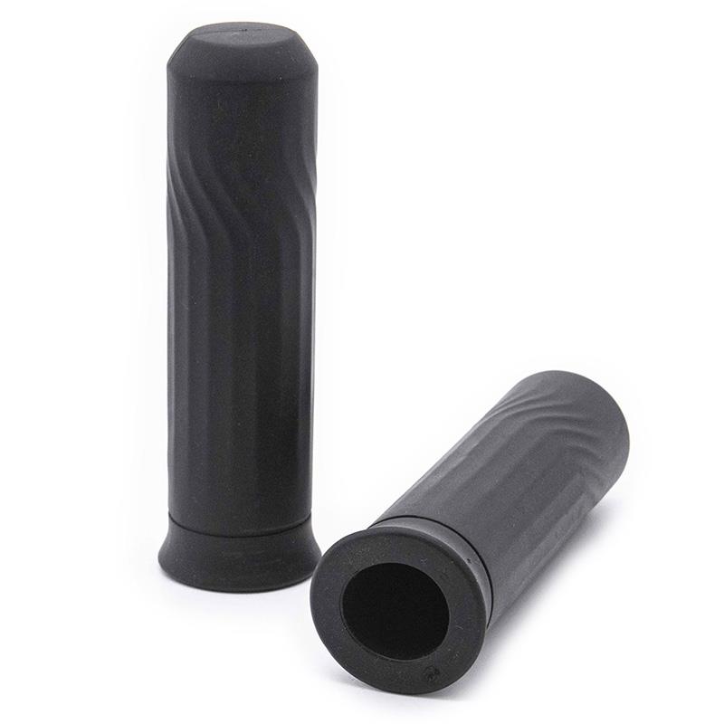Puños de silicona negros para NIU - 2uds