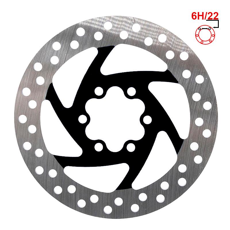 Disque de frein 140mm 6H noir