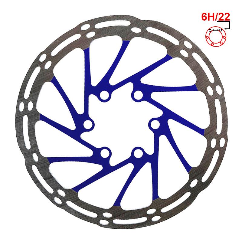 Disque de frein EWD002 140mm 6H bleu