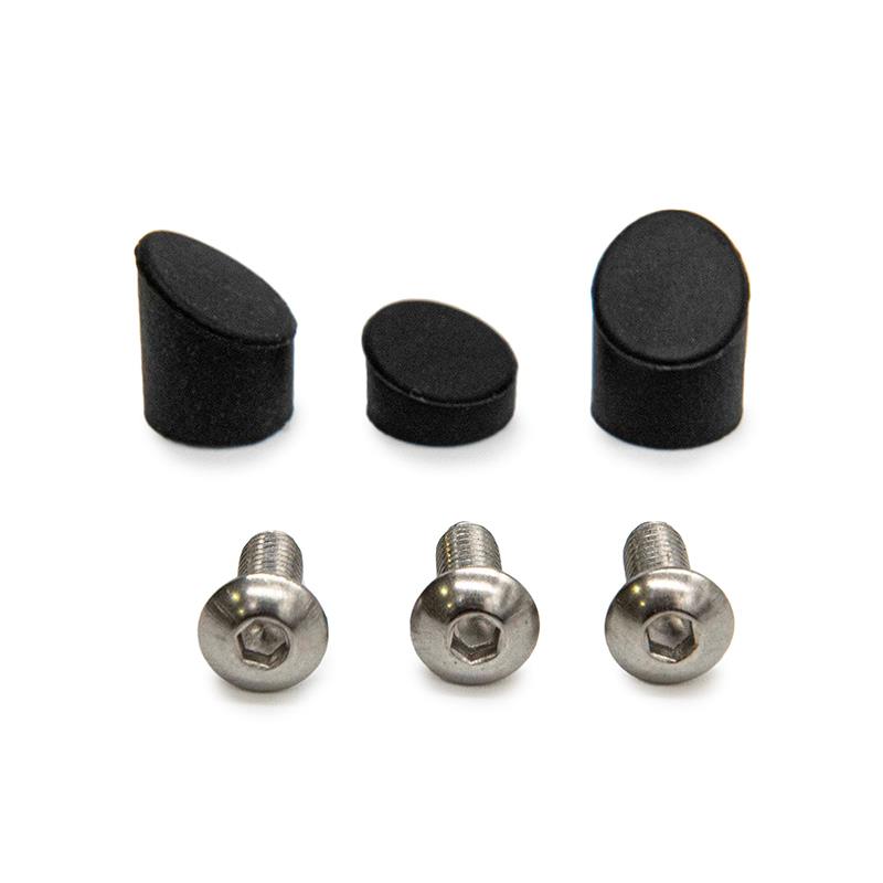 Tapón negro para guardabarros trasero GX1.0 Xiaomi - 5uds