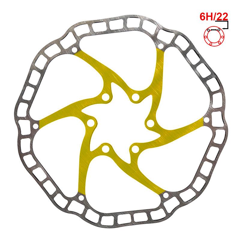 Disque de frein EWD001 140mm 6H jaune
