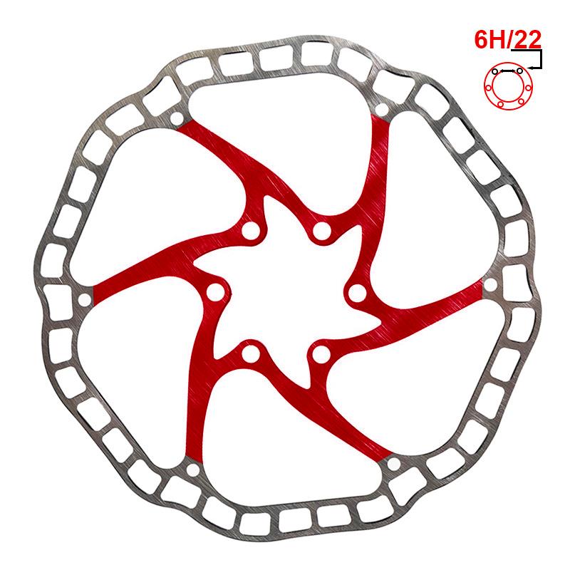 Disque de frein EWD001 160mm 6H rouge
