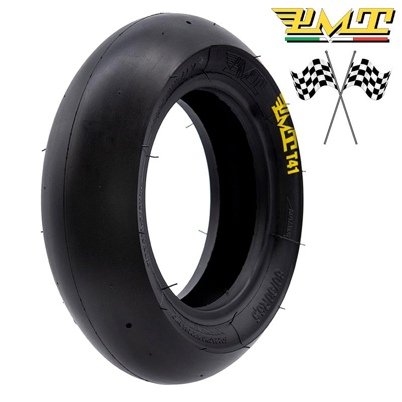 Neumático tubeless radial soft T41 Slick 80/50-6,5 [PMT]