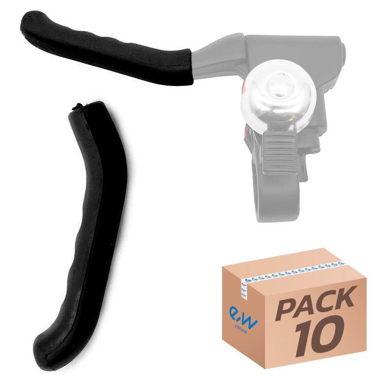 Cache en silicone pour poignée de frein - noir - 10pcs