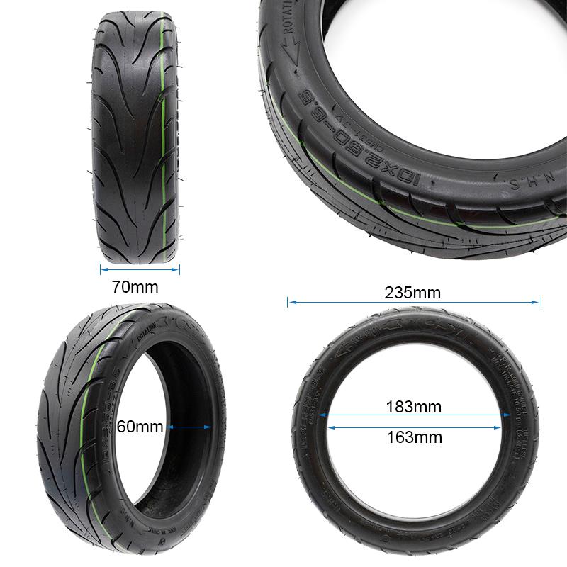 Neumático Tubeless 10x2,5-6,5 [CST]