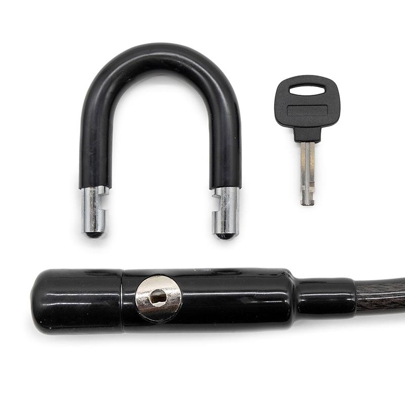Candado de llave EWLK014 negro