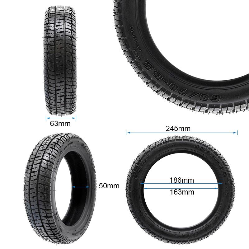 Neumático tubeless 60/70-6,5 offroad [Ewheel]