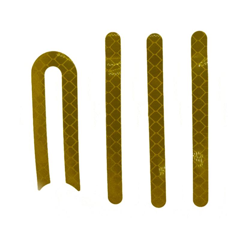 Adhesivo reflectante dorado para patinete Xiaomi M365 y Pro