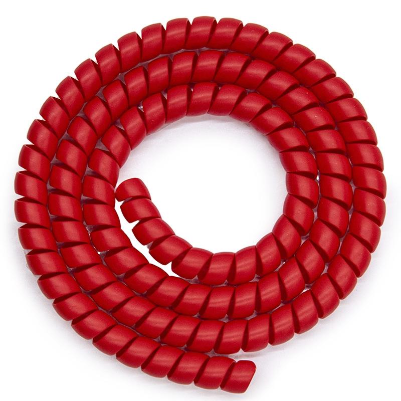 Gaine protége câbles rouge - 110cm