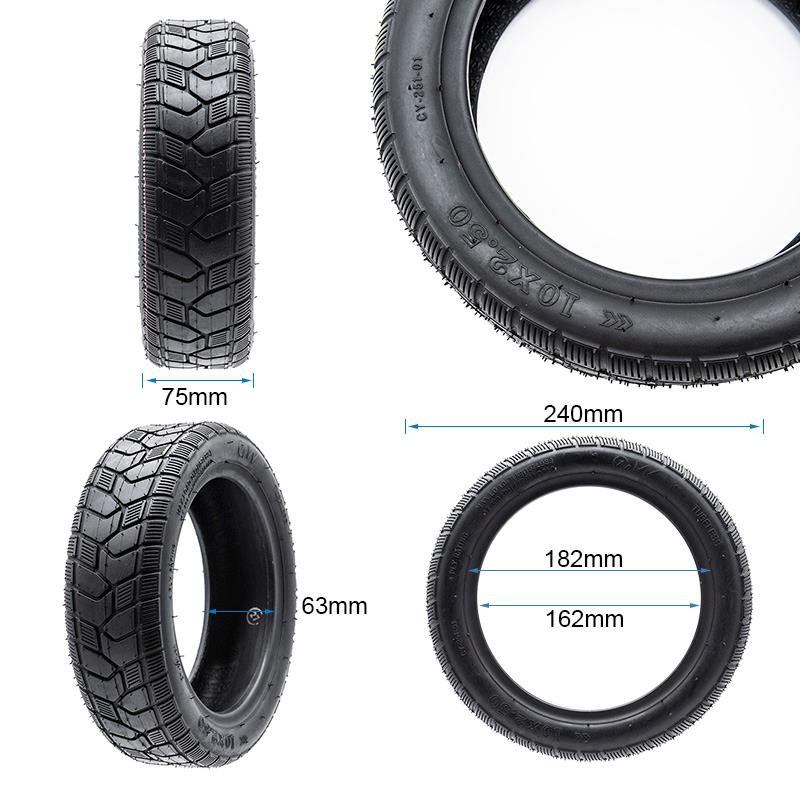 Neumático Tubeless Cityroad 10X2,5-6,5/B60 [Ewheel]