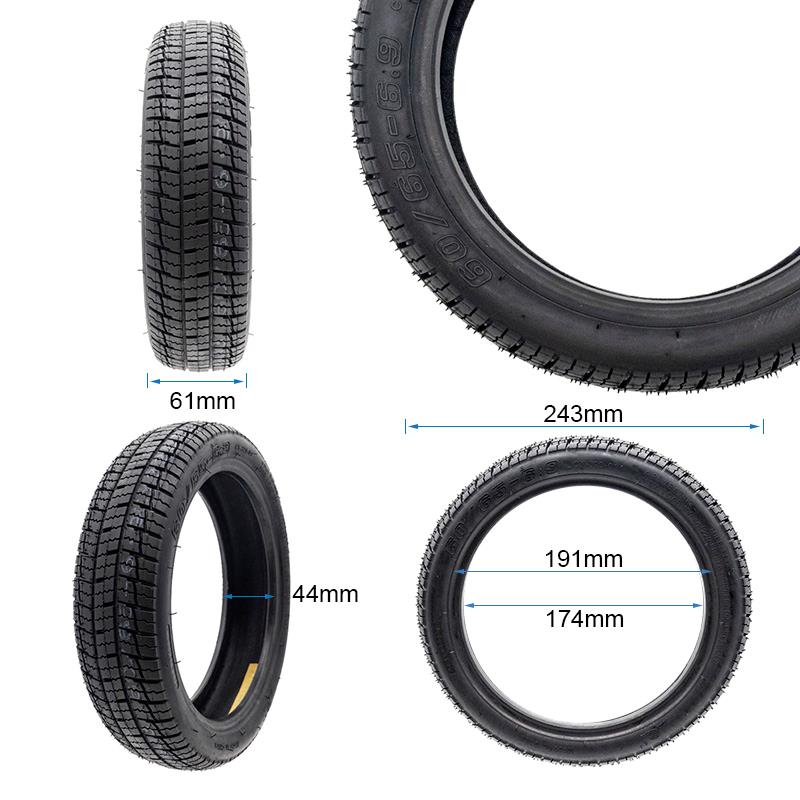 Neumático Tubeless Cityroad 60/65-6,9 [Ewheel]
