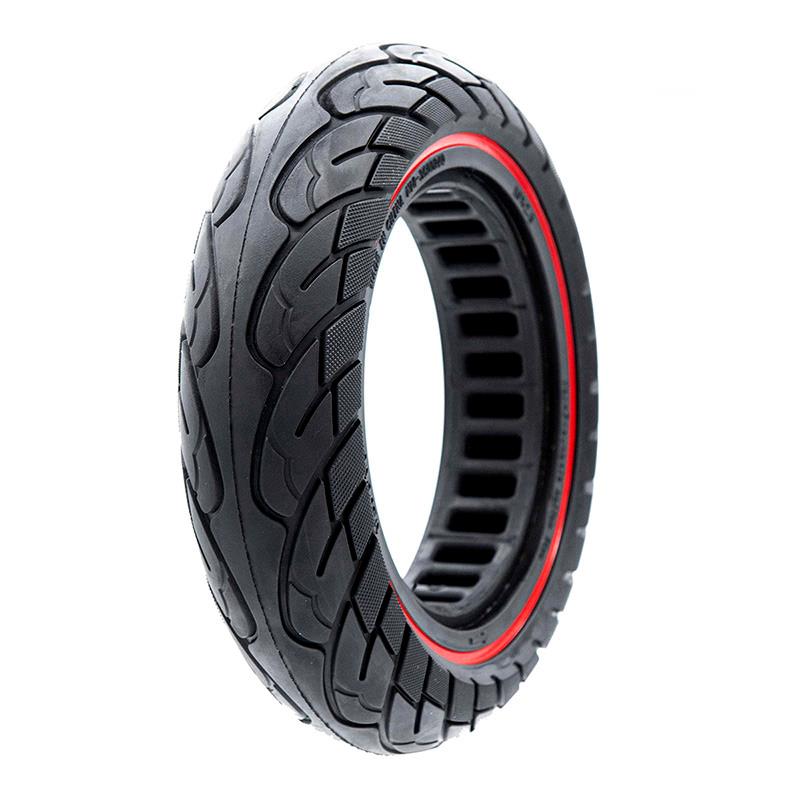 Pneu plein Ruvera 10x2,5-6,1 / B34 - ligne rouge [Nedong]