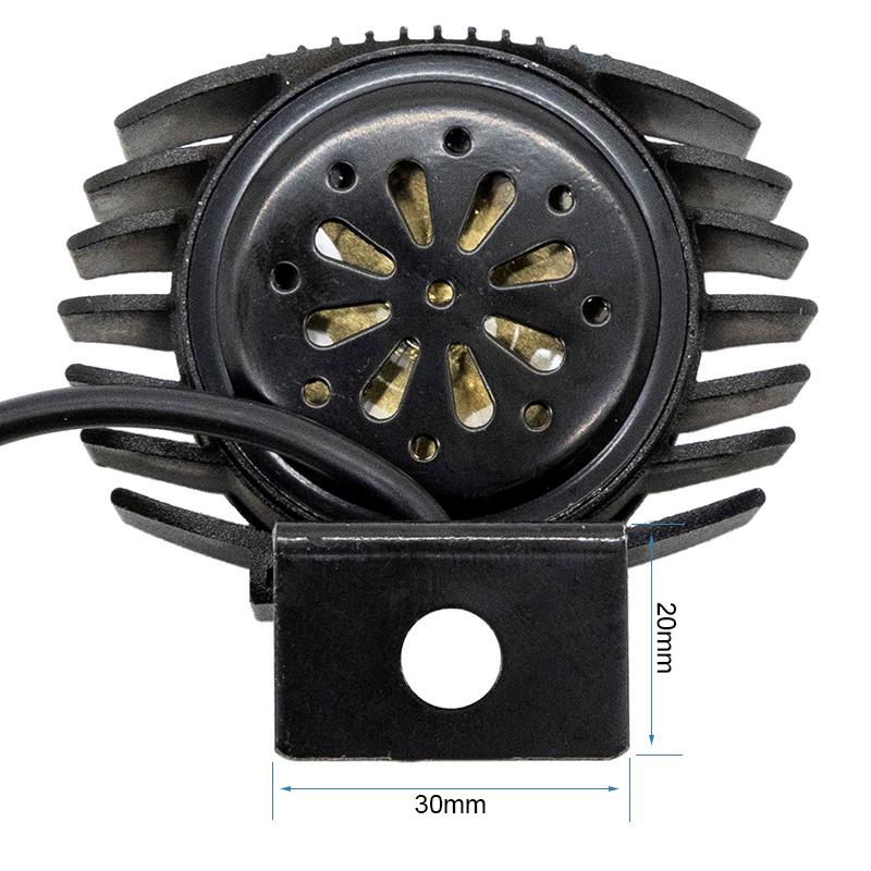 Faro led con claxon FC1 12-72v