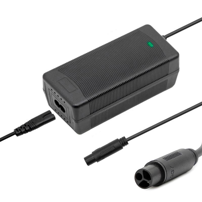 Chargeur 48v (sortie 54,6v) 2A connecteur Julet 3105