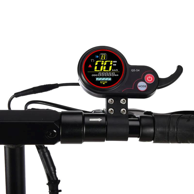 Display QS-S4 36-72V 6 pin con acelerador de índice