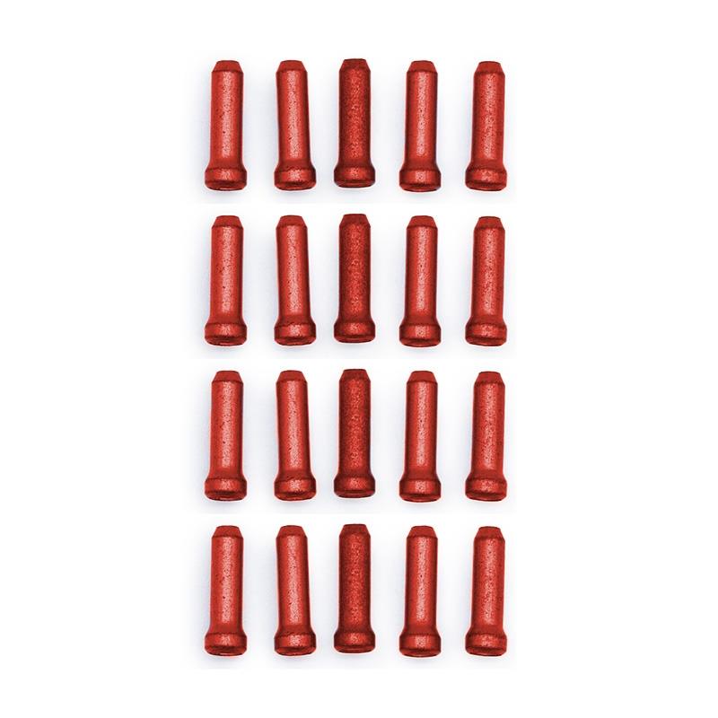 Arrêt de câble de frein rouge - pack de 20 pcs.