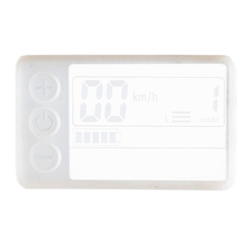 Protector de silicona impermeable blanco para display S866