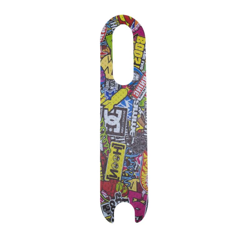 Grip Deck Silicone PVC Doodle pour Xiaomi - modèle 2
