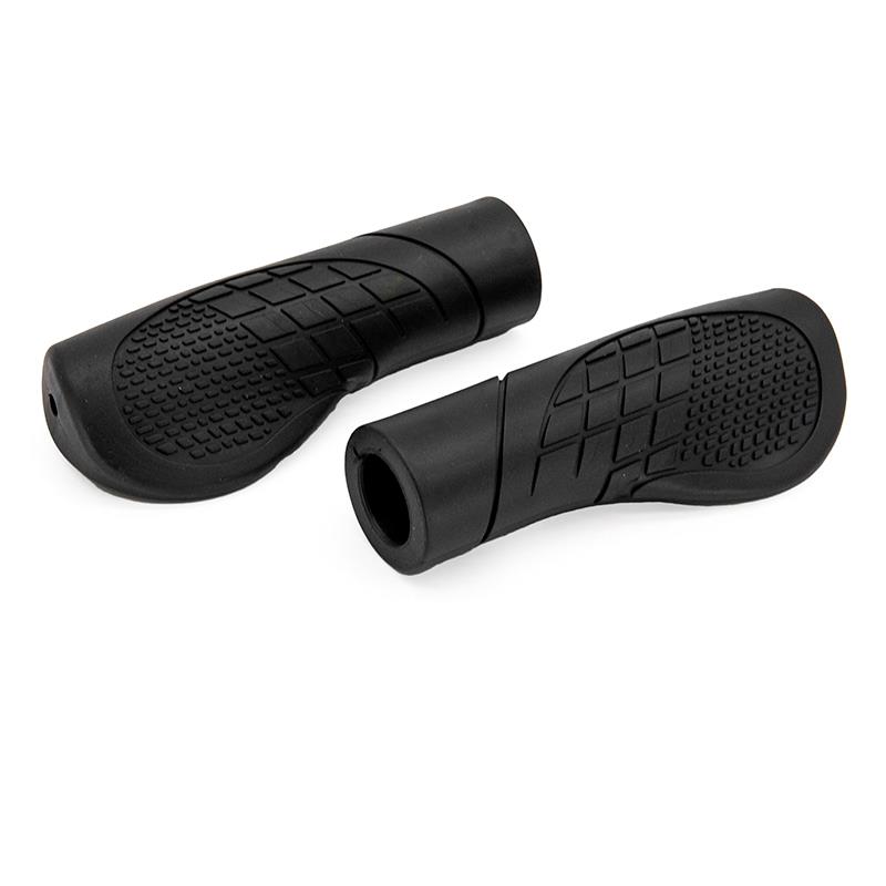 Puños de silicona negros - 2 uds