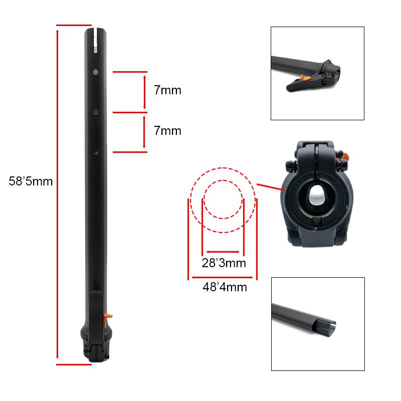 Mástil para kukirin G2 pro