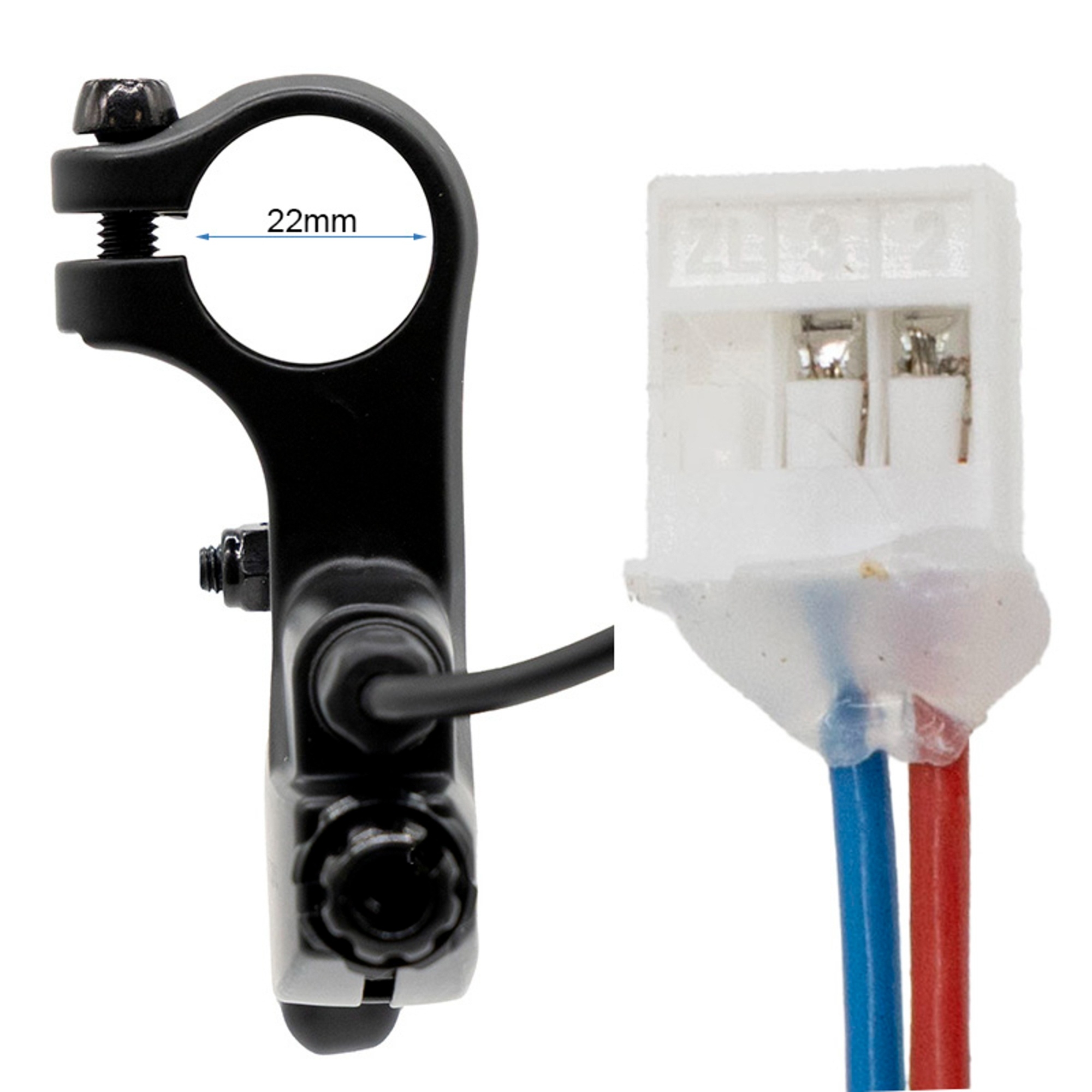 Maneta de freno izquierda Kukirin G2/G3/G4 (Sin logo) - RuedaQrueda