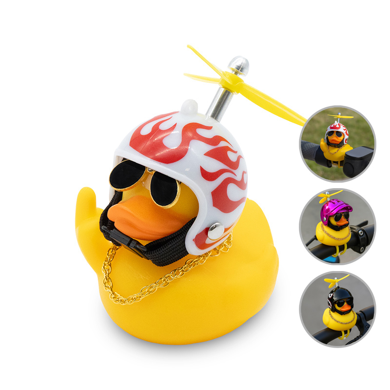 PTO-007 Canard en caoutchouc rebelle feu