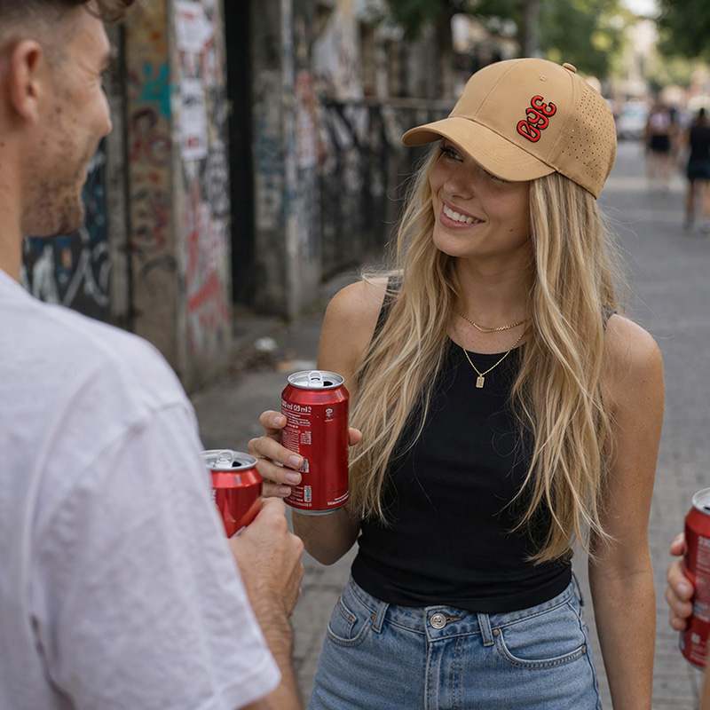 Gorra 360 caqui - RuedaQrueda