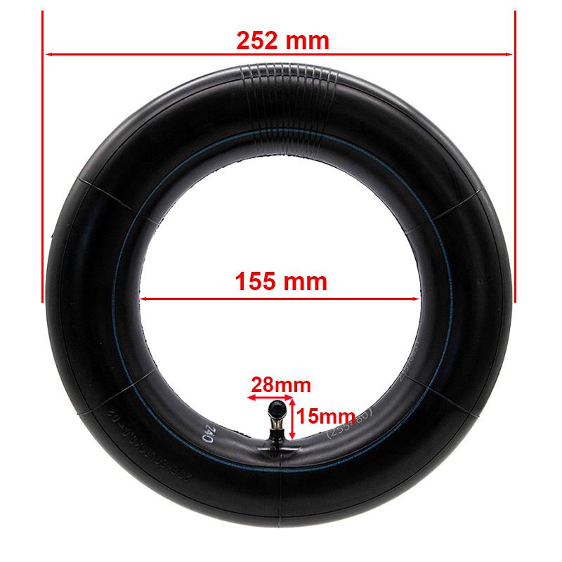 Cámara de aire 80/65-6(10x3)(255x80) VC 90x90º [Ewheel]