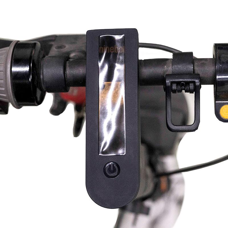 Protector de silicona impermeable negro para Ninebot Max G30E - RuedaQrueda