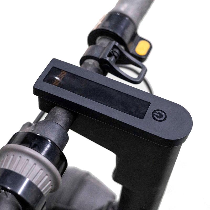 Protector de silicona impermeable negro para Ninebot Max G30E - RuedaQrueda