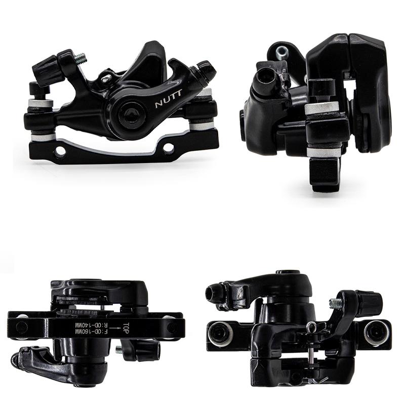 Pinza de freno RT002-M04 mecánica L 70mm negra [NUTT] - RuedaQrueda