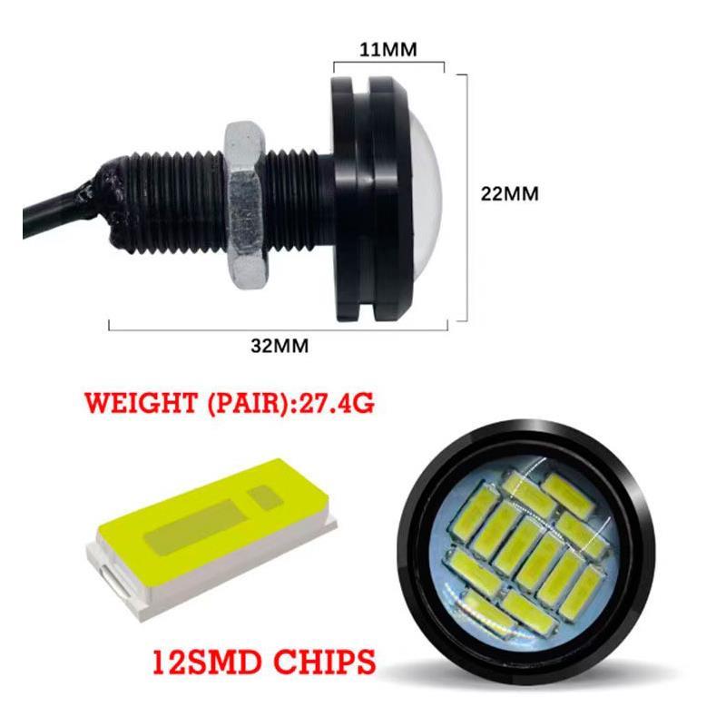 Led ojo de águila azul 12V - 1ud - RuedaQrueda