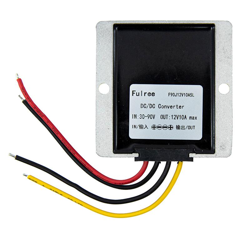 Conversor DC 30-90V a 12V 10A [Fulree] - RuedaQrueda