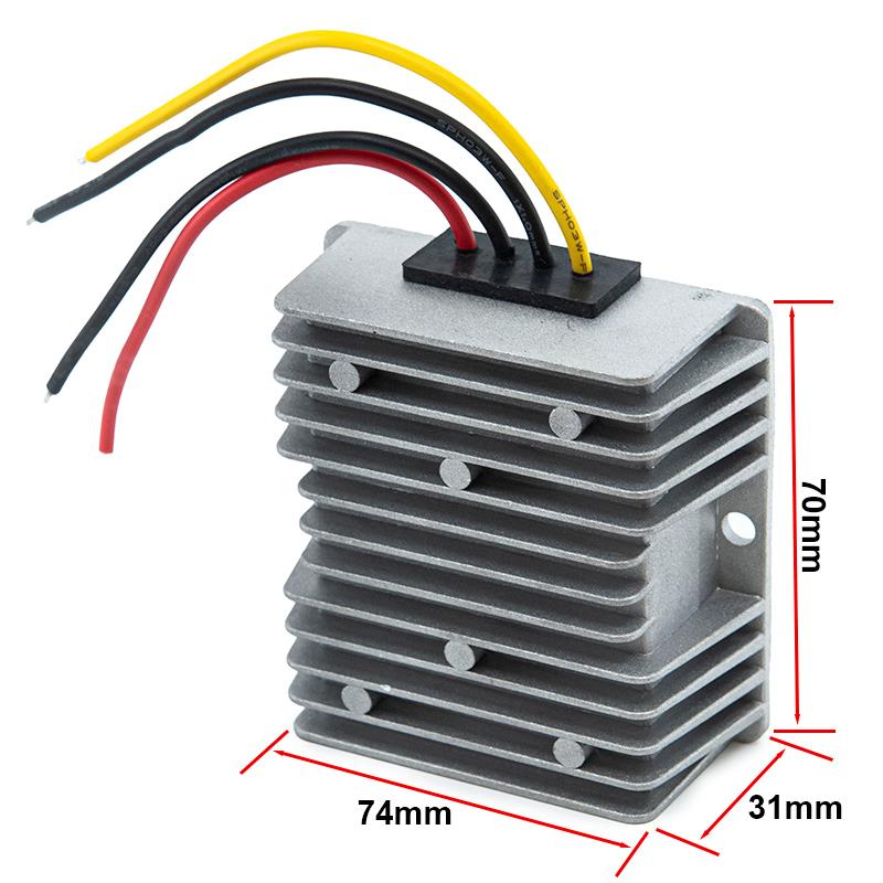 Conversor DC 30-90V a 12V 10A [Fulree] - RuedaQrueda