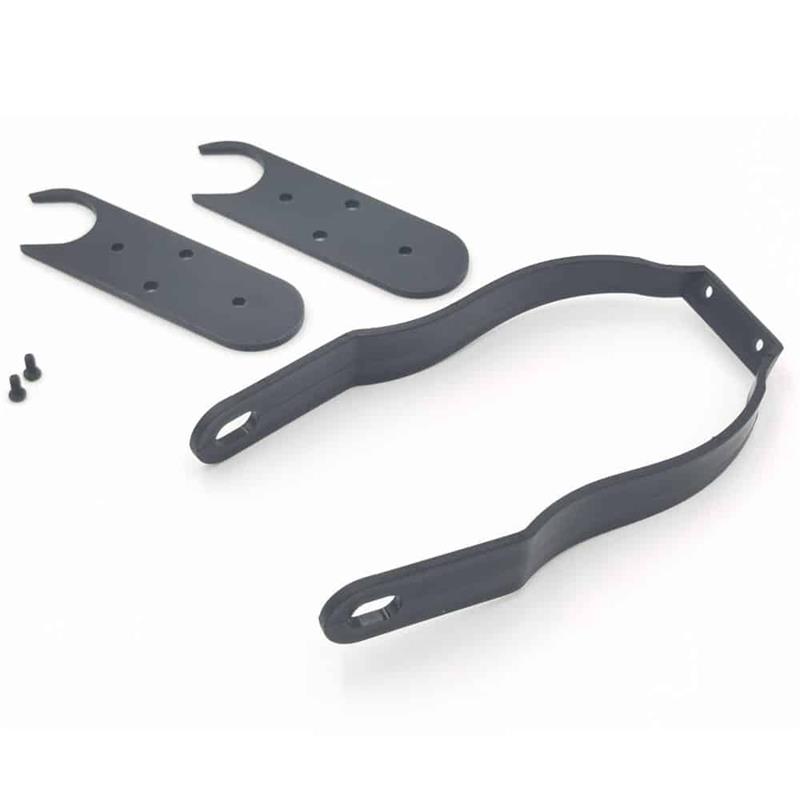 Soporte guardabarros de plástico negro universal para Xiaomi M365 y Pro - RuedaQrueda