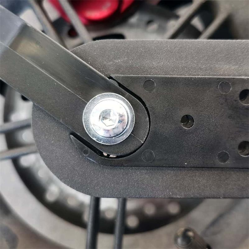 Soporte guardabarros de plástico negro universal para Xiaomi M365 y Pro - RuedaQrueda