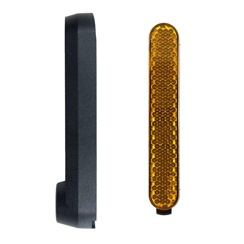 Catadióptrico negro con reflector L Ninebot F2/F2 Pro [Ninebot] - RuedaQrueda