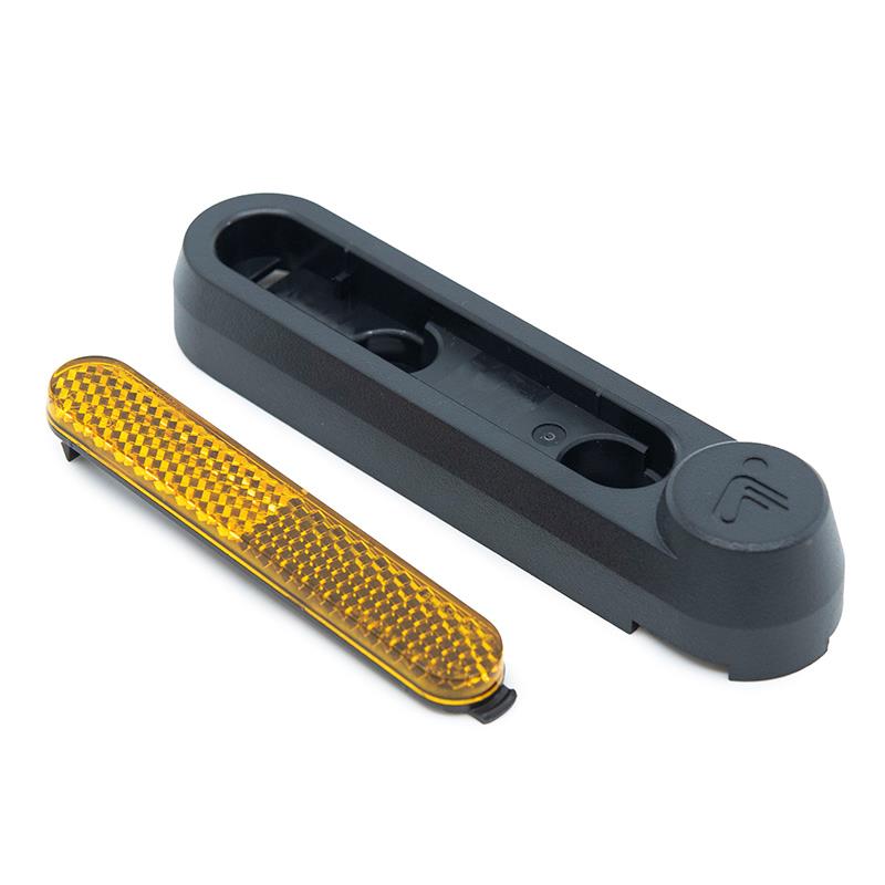 Catadióptrico negro con reflector L Ninebot F2/F2 Pro [Ninebot] - RuedaQrueda