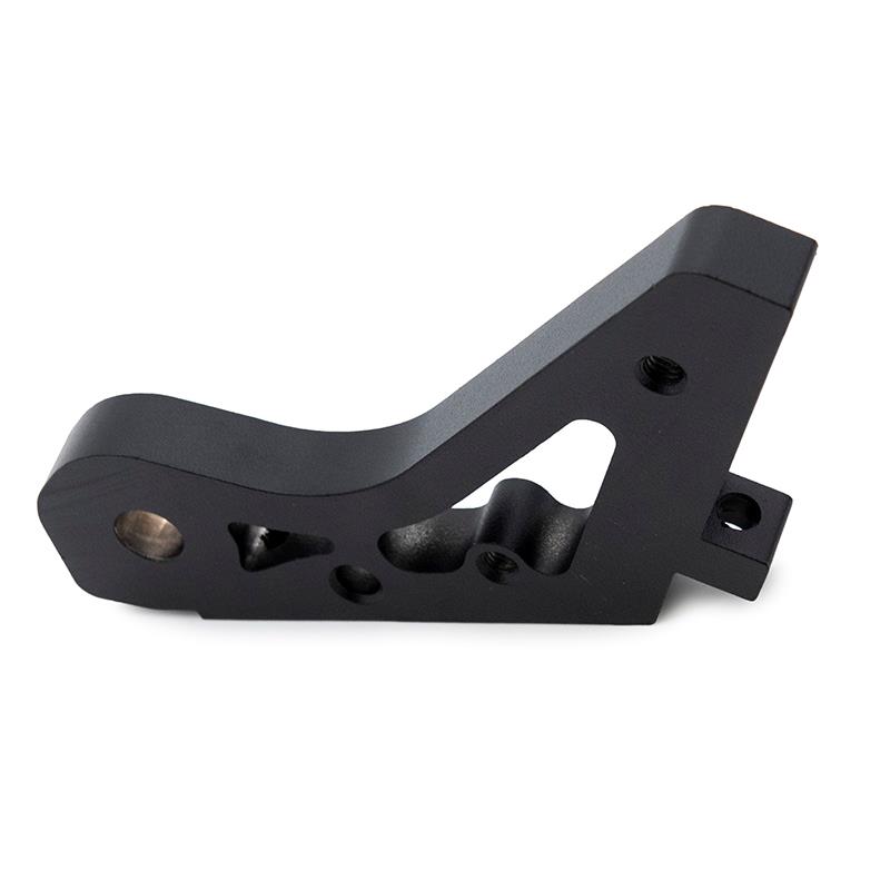 Pieza unión izquierda horquilla trasera KuKirin G2 Max - RuedaQrueda