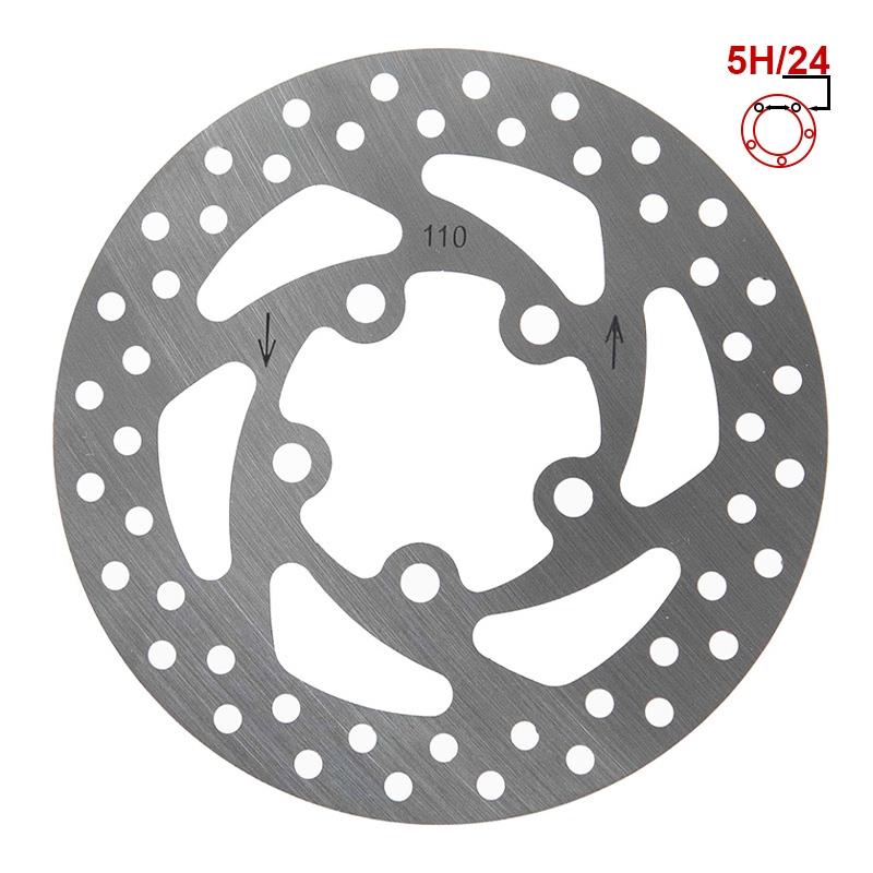 Disco de freno DV5-2 110mm 5H plata para Xiaomi Essential y 1S modelo nuevo - RuedaQrueda