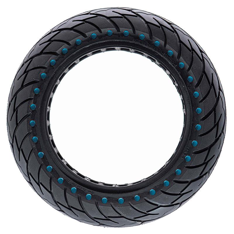 Rueda maciza ultraligera 10x2,5-6,1/B44 - puntos azules [Nedong] - RuedaQrueda