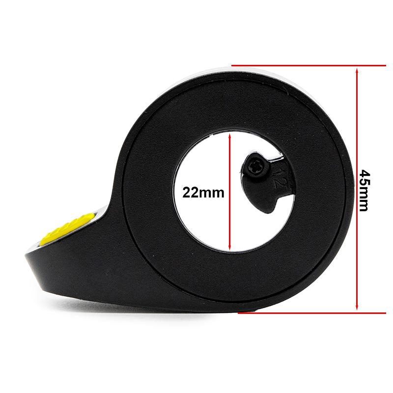 Acelerador Ninebot y Xiaomi naranja - Conector JST ZH - RuedaQrueda