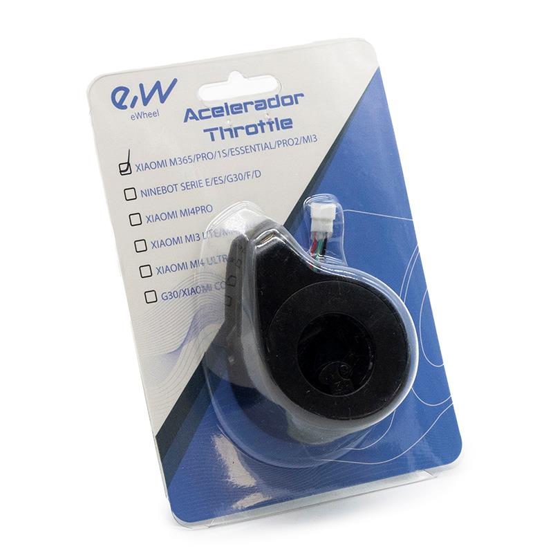 Acelerador Ninebot y Xiaomi naranja - Conector JST ZH - RuedaQrueda