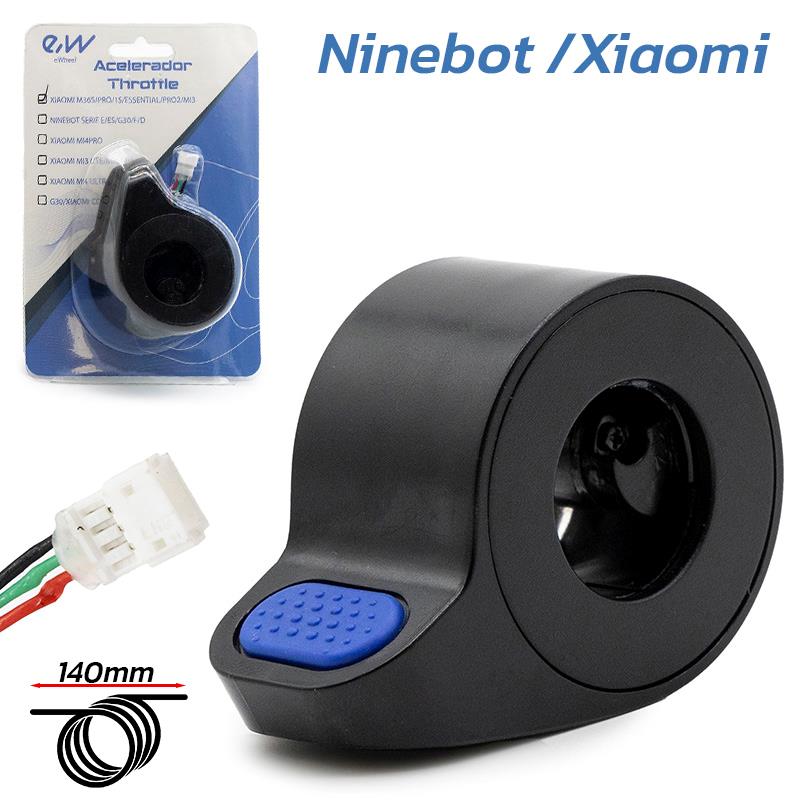 Acelerador Ninebot y Xiaomi azul - Conector JST ZH - RuedaQrueda