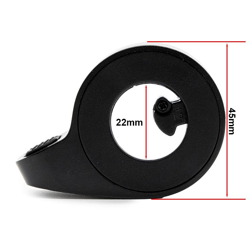 Acelerador Ninebot y Xiaomi negro - Conector JST ZH - RuedaQrueda