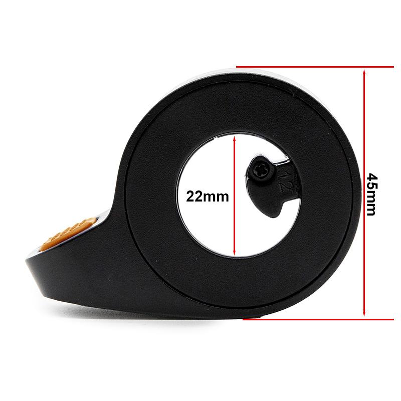 Acelerador Ninebot Serie F y D naranja - Conector JST ZH - RuedaQrueda